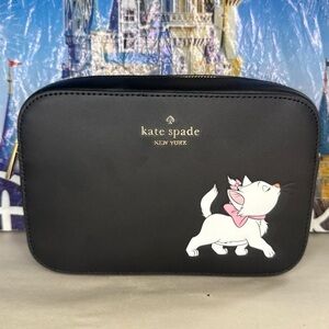 Disney parks X Kate Spade Aristocats Marie kitten Mini Camera Bag NWOT